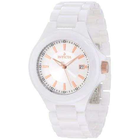 white ceramic watches|invicta watches white ceramic.